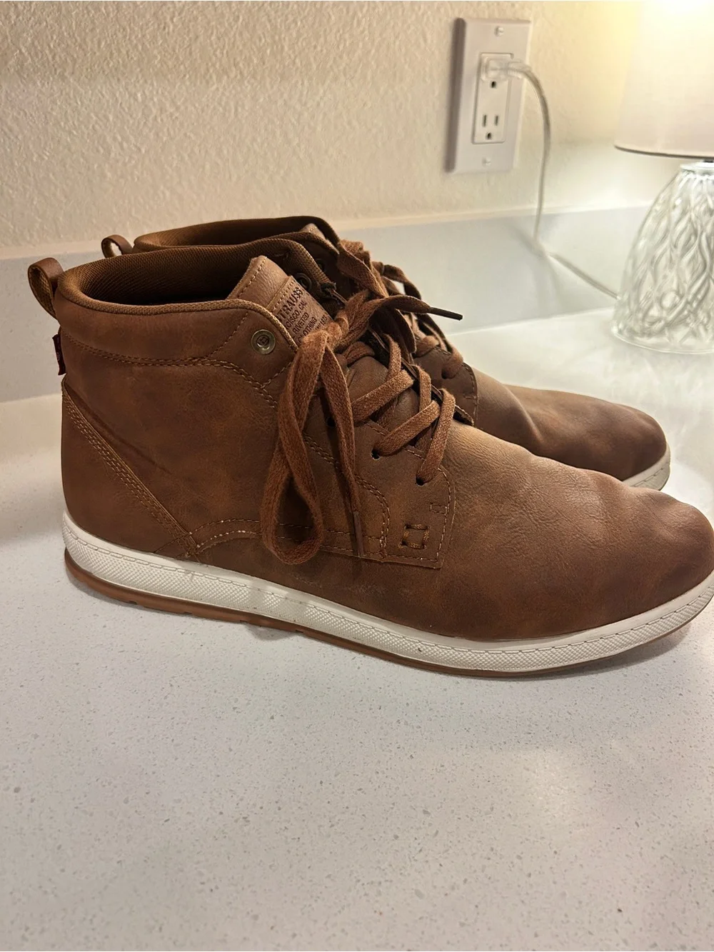 Men's Brown Chukka Boots – Casual Lace-Up Mid-Top